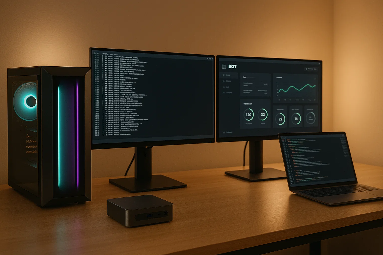 Gaming PC Powerhouses for Reliable Bot Hosting Today