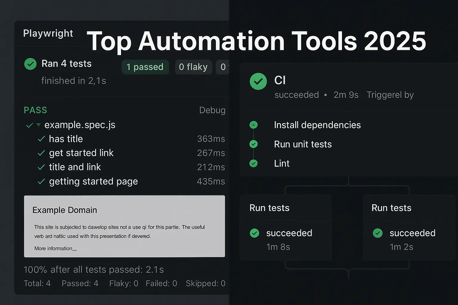Which Automation Testing Tool Is Most in Demand 2025?