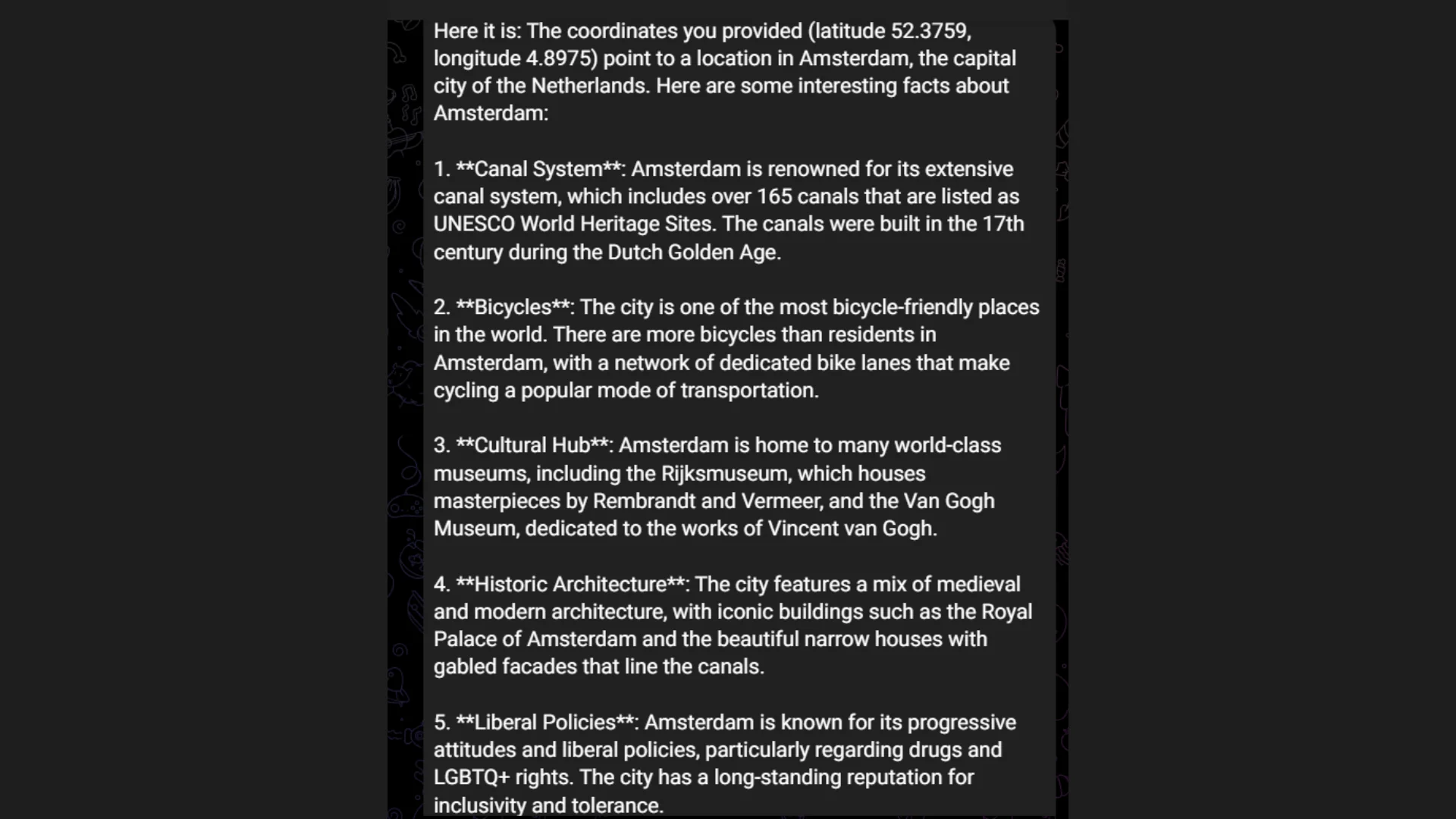 Telegram Facts Bot