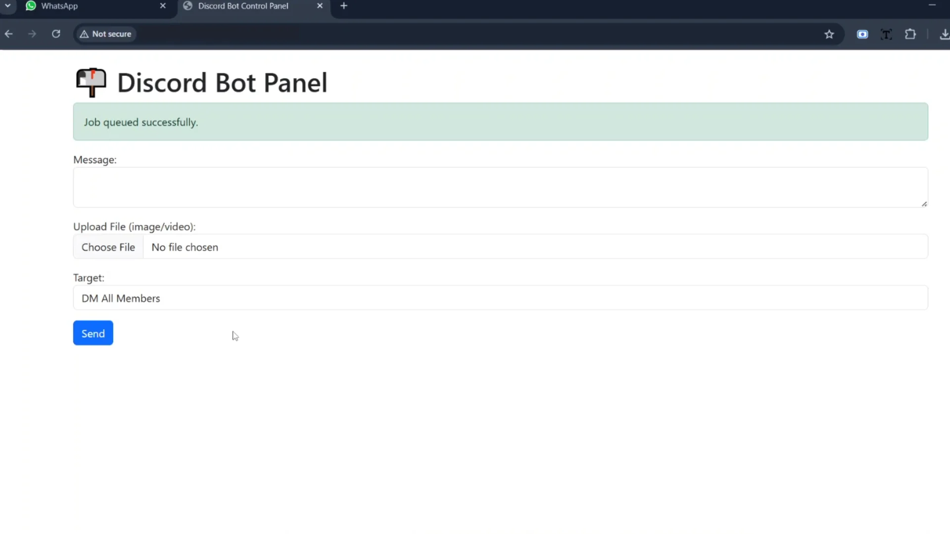 Discord Message Broadcast Bot