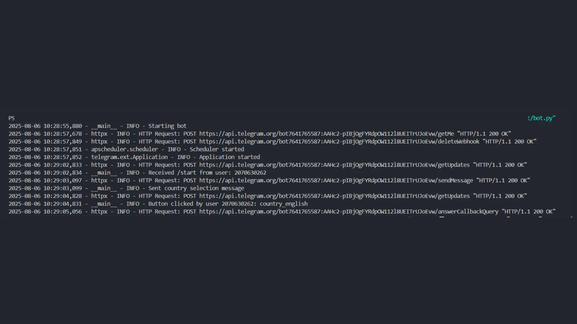 Telegram Channel Link Bot
