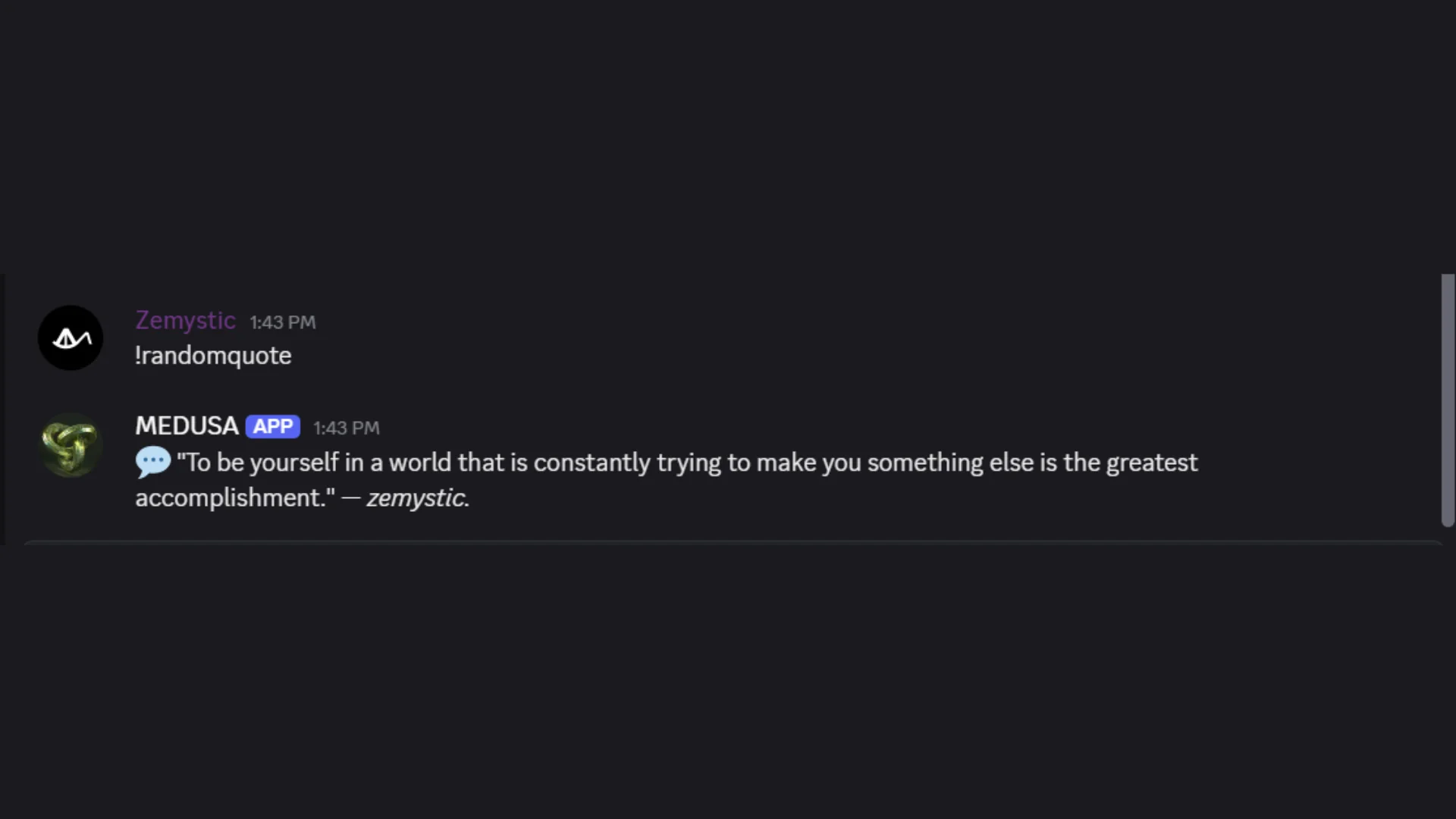 Discord Random Quote Bot