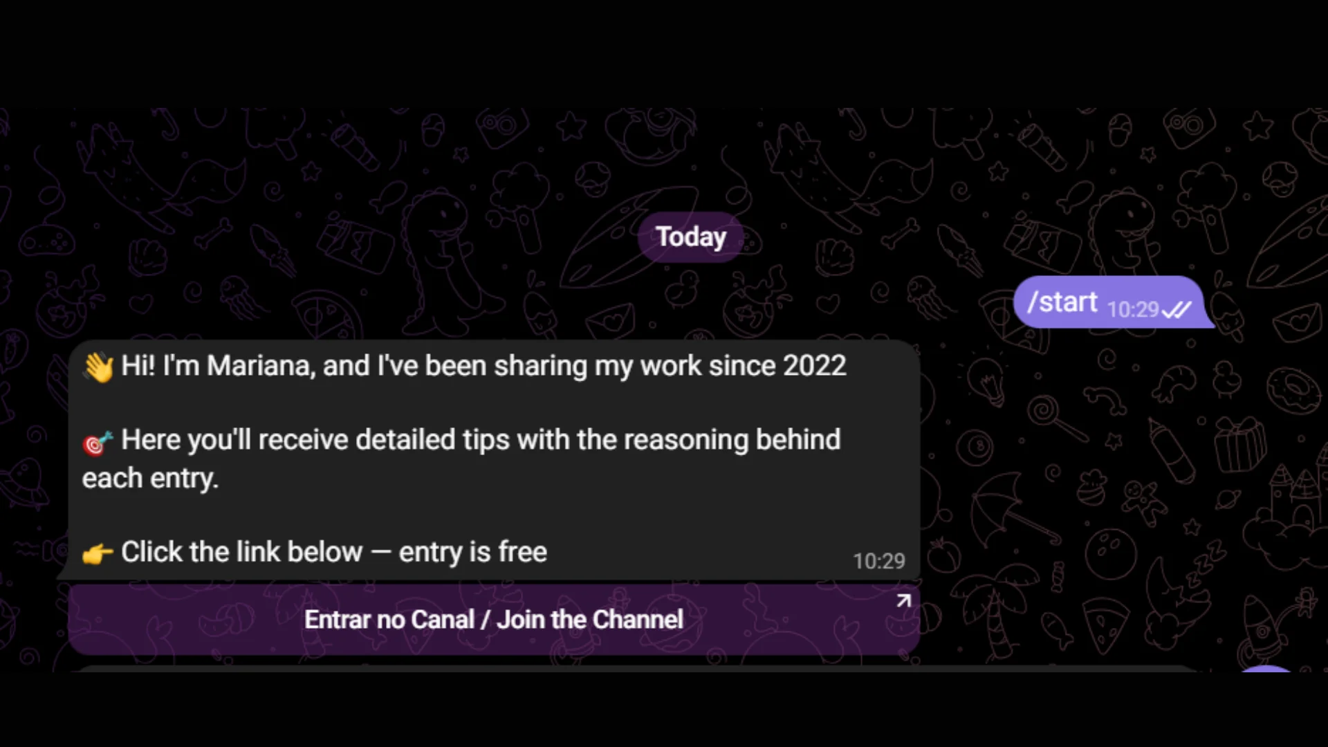 Telegram Channel Link Bot