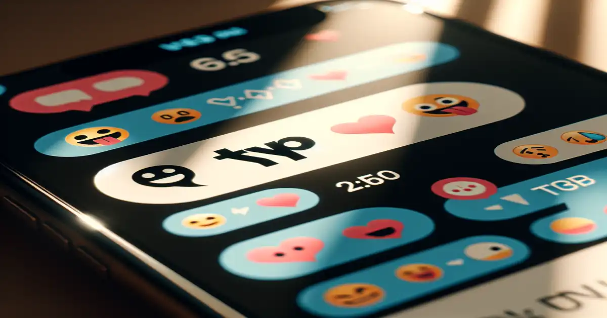 what does typ mean in text