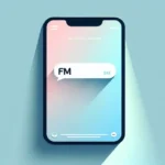 What FM means in text messages