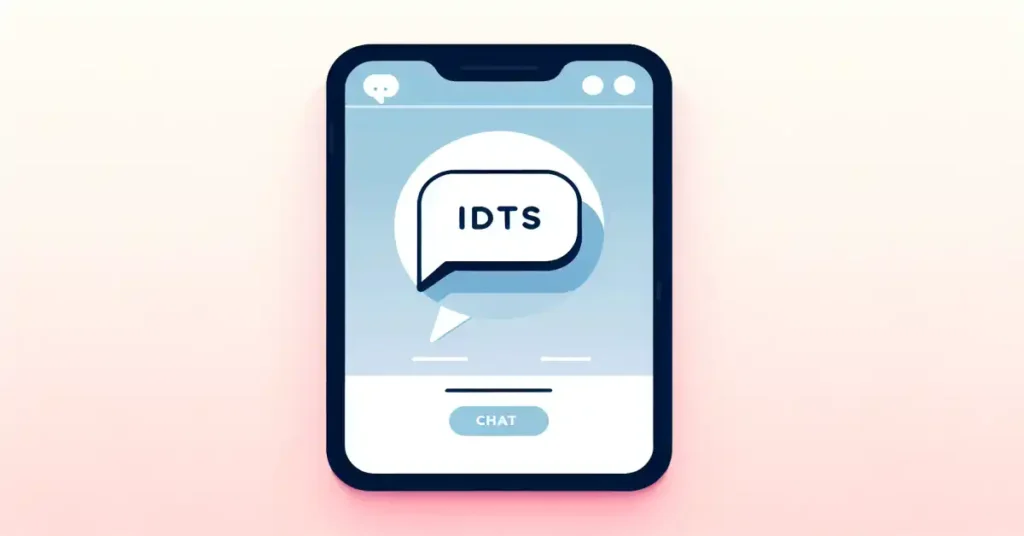 IDTS meaning in text messages