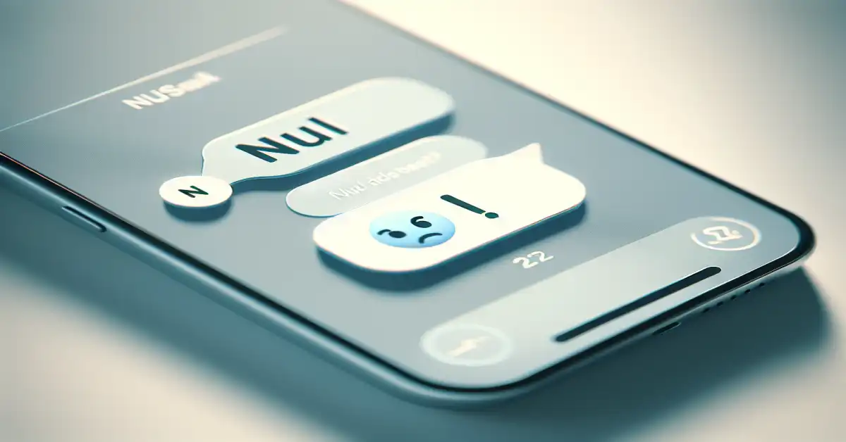 what does null mean in text