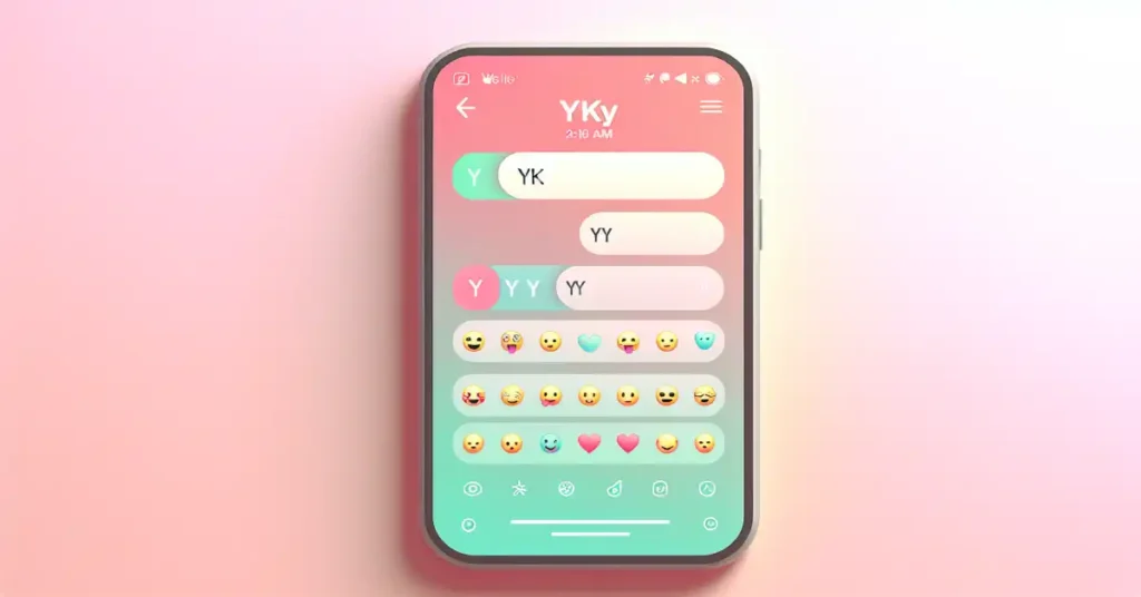 What does YKY mean in text messages